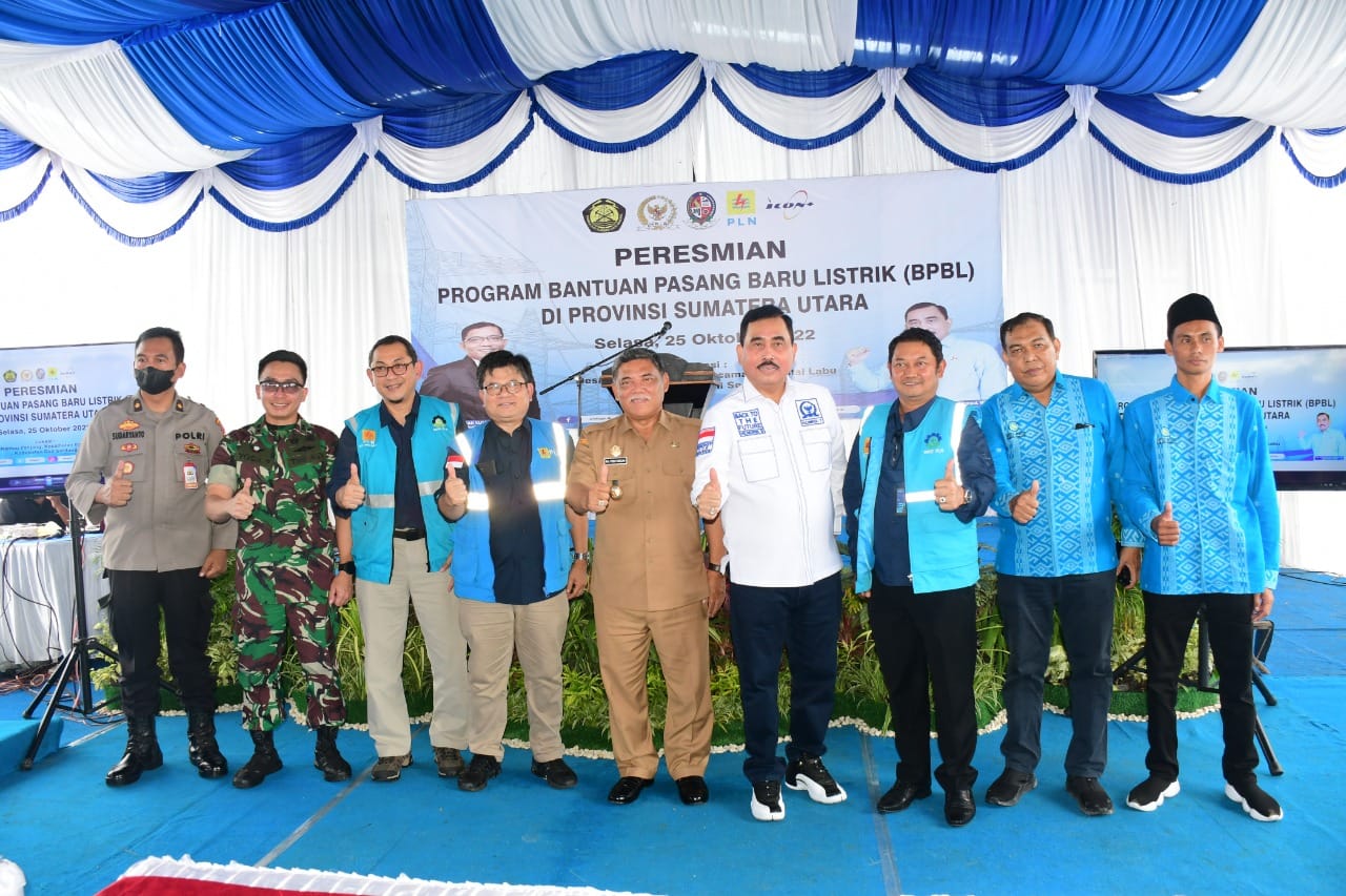 Hari Ini, 136 Rumah Tangga Di Deli Serdang Jadi Penerima Penyalaan ...